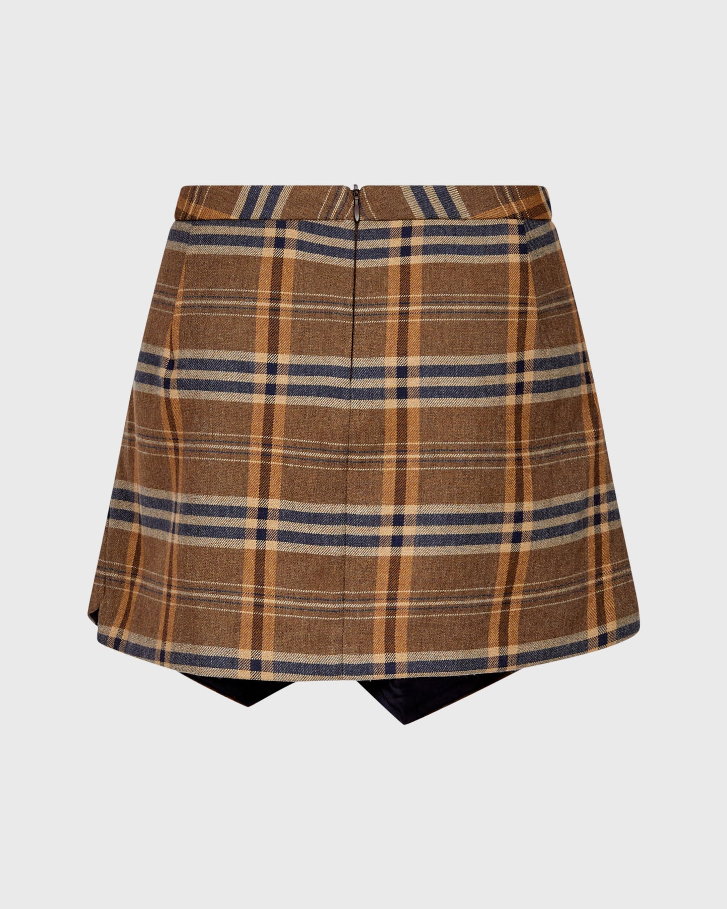 Zara Plaid Mini Skirt