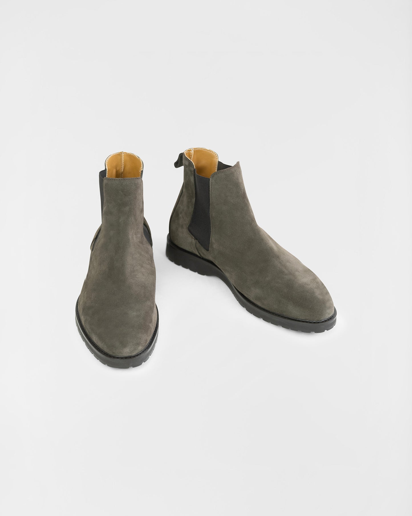 Zara Suede Chelsea Boots