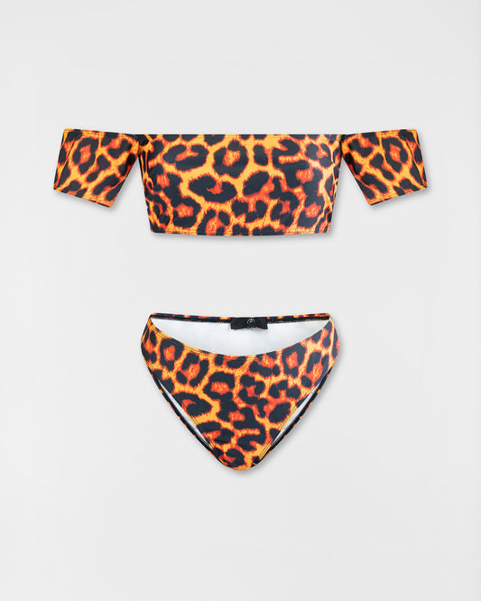 MisGuided Leopard Print Bikini